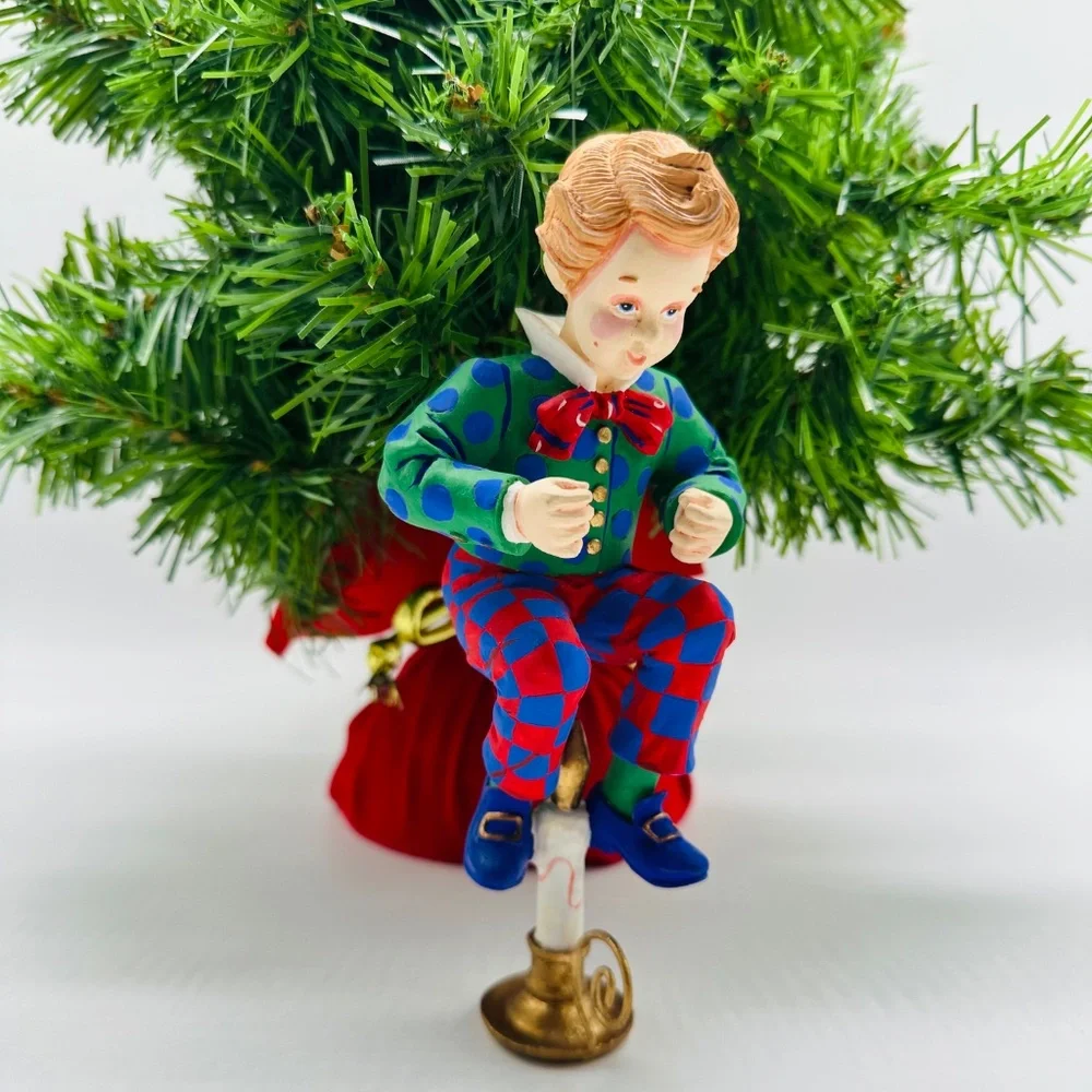 Dept 56 Jack Be Nimble Mother Goose Nursery Rhymes Christmas Ornament w/Box